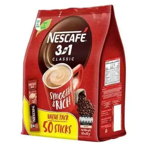 نسكافيه 3×1 كلاسيك 20جم 50 حبه