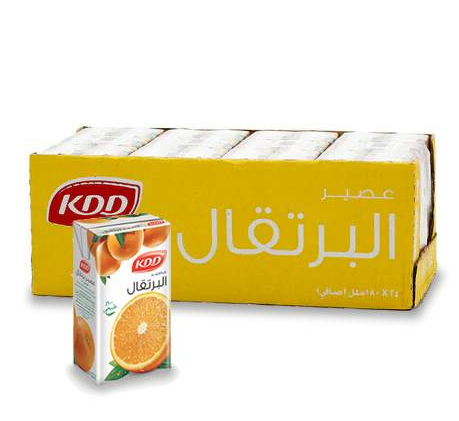 عصير كددي البرتقال 24*180مل