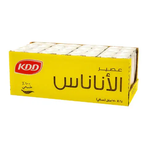 كرتون عصير اناناس KDD
