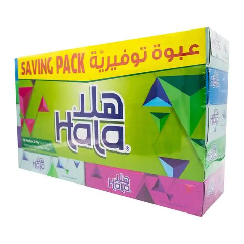 مناديل هلا 76 منديل×10عبوة