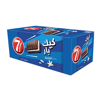 علبة كيك بار بحشوة الفانيلا 12 قطعة 