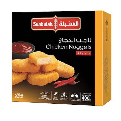 ناجت الدجاج السنبله حار 400جرام