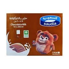 حليب الشوكولاتة 18*200مل - السعودية