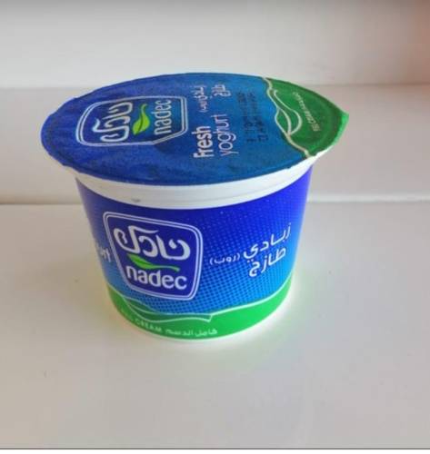 زبادي نادك كامل الدسم 170جرام