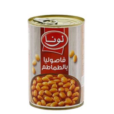 لونا-فاصوليا بالطماطم