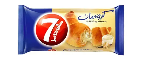 سفن دايز كروسان بحشوة الفانيلا 55 جرام