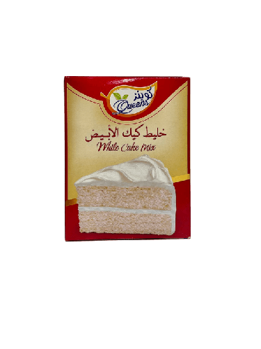 كوينز خليط كيك الابيض 500 جرام