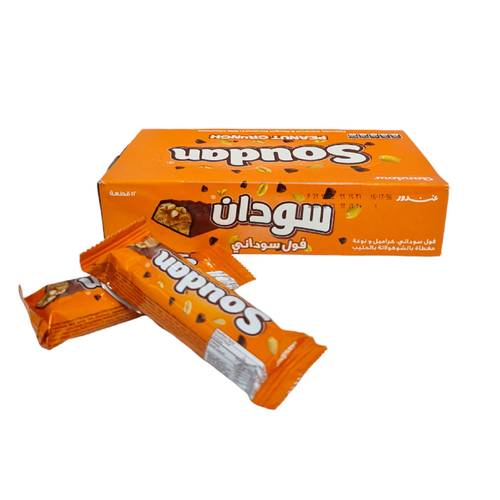فول سوداني غندور علبة 12 قطعة