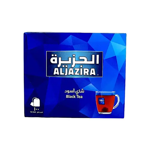 الجزيرة أكياس شاي أسود - 100 كيس