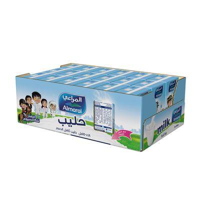 كرتون حليب المراعي كامل الدسم 150مل×18