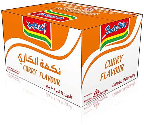كرتون اندومي كاري أكواب 24× 60جرام