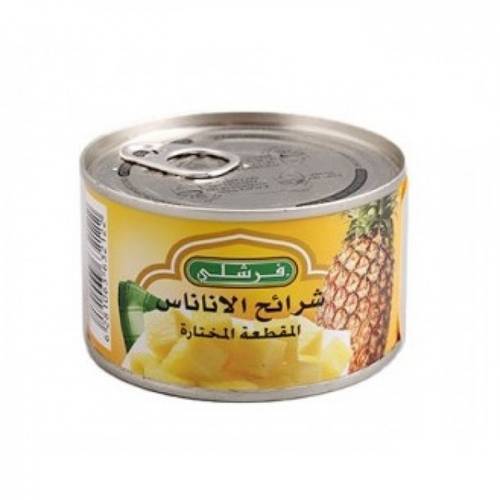 شرايح الاناناس المقطعه 225 غ