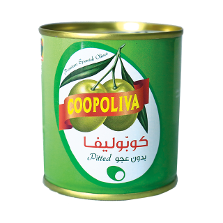 كوبوليفا زيتون اخضر بدون عجو 75جرام