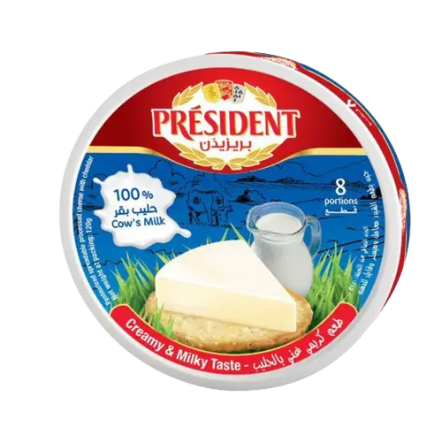 جبن مثلثات 8 قطع بريزيدن