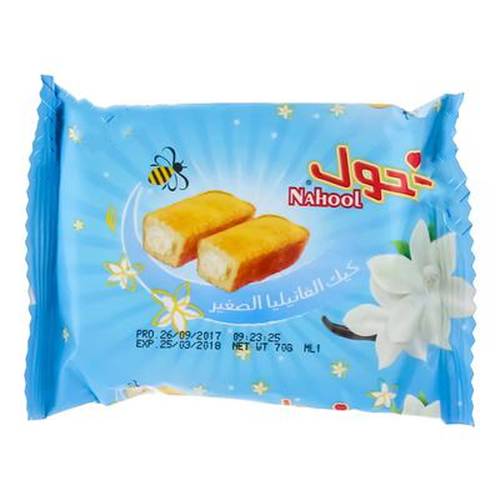 نحول كيك الفانيلا الصغير 64جرام