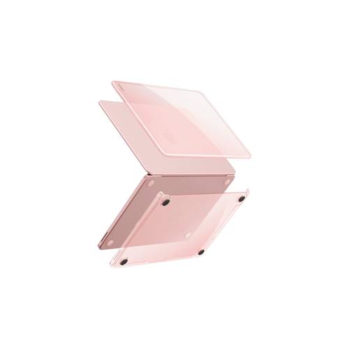 حافظة Uniq Vero Crystal لجهاز MacBook Neo مقاس 13 بوصة (2026) – لون وردي خافت (Tinted Blush)