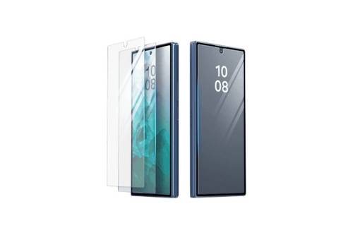 واقي شاشة زجاجي Araree Mon Sticker Core لهاتف Samsung Galaxy Z Flip 7 (قطعتان) - شفاف