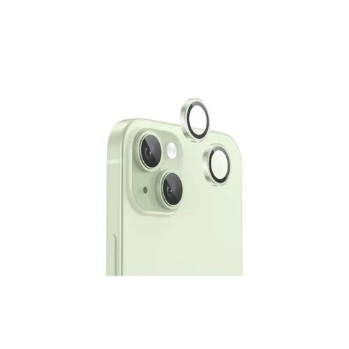 عدسة كاميرا Green Lion لهاتفي iPhone 15 و15 Plus - أخضر فاتح
