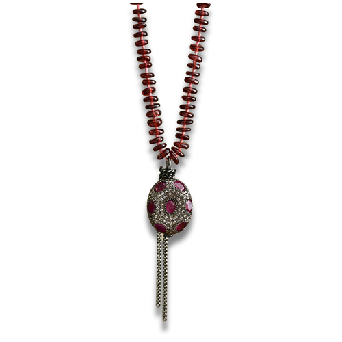 silver necklaces - Patricia Arango