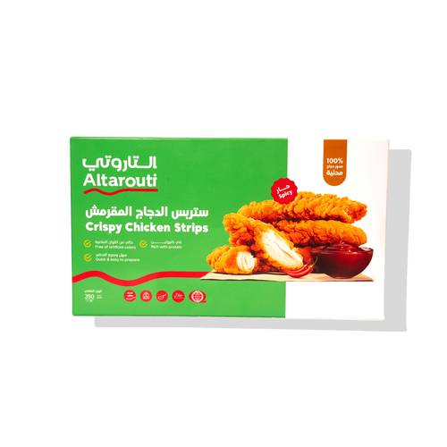 ستربس الدجاج المقرمش الحار من التاروتي 350جم