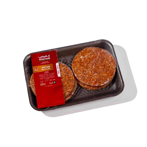 Spicy Beef Burger Plate 4 pieces