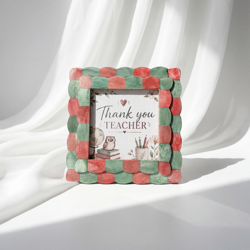 اطار مرآة صدف - Thank you Teacher