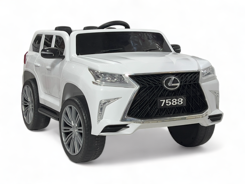 سيارة جيب لكزس LX570 الكهربائية للأطفال بالحجم الكبير دفع رباعي ب4 محركات وبقوة 12V, متعدد الألوان
