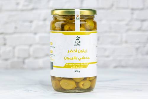 مخلل الزيتون محشي بالليمون 400 جرام