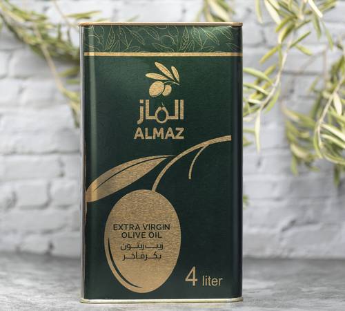 4 لتر تنك زيت زيتون بكر فاخر 