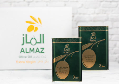 كرتون 3تنك 3لتر زيت زيتون بكر فاخر