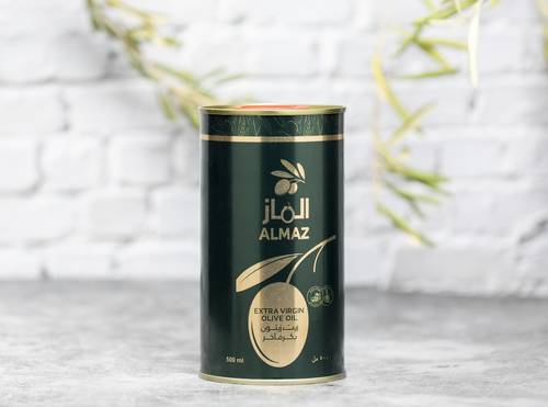 كرتون 6 تنك 500 مل زيت زيتون بكر فاخر 