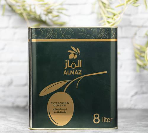 8 لتر تنك زيت زيتون بكر فاخر 