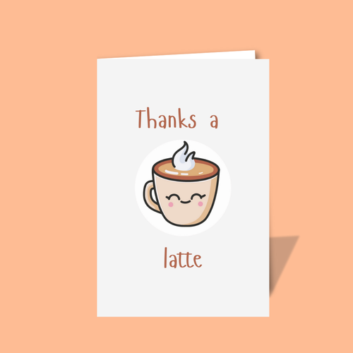 Thanks a latte Card