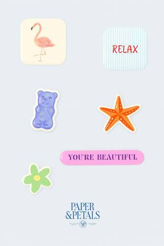 Sticker Sheet “Chill”