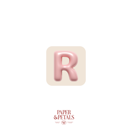 Letter R Sticker