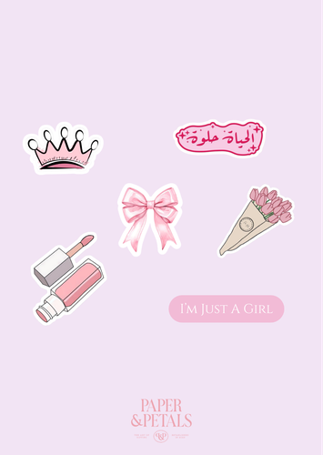 Sticker Sheet “Pink”