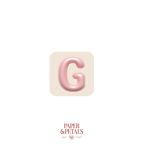 Letter G Sticker
