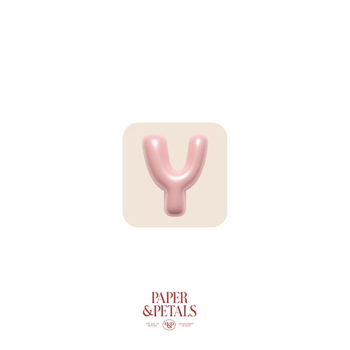 Letter Y Sticker
