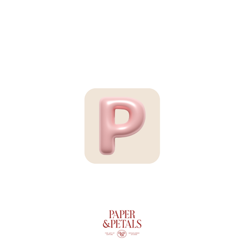 Letter P Sticker