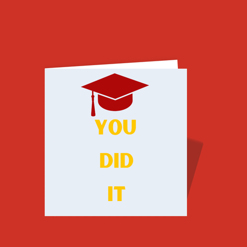 You Did It Card