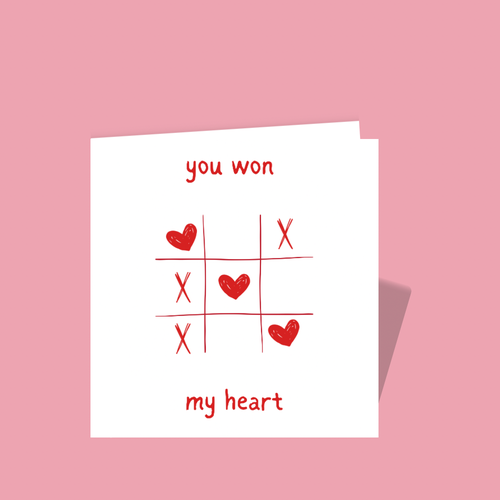 You Won My Heart Card