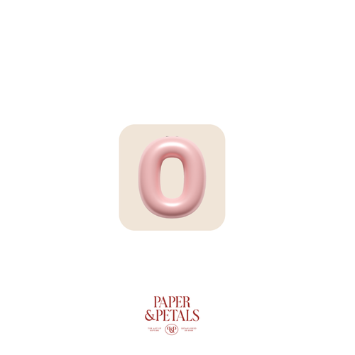 Letter O Sticker