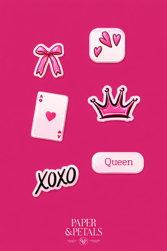 ستيكر شيت XOXO