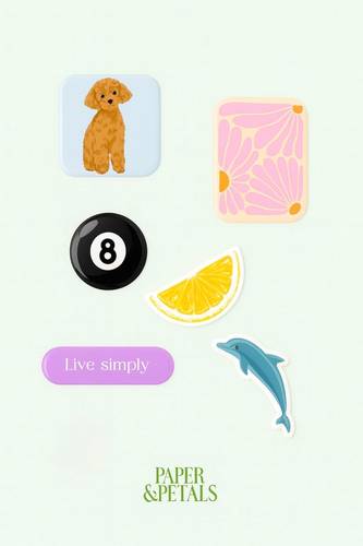 Sticker Sheet “Live”