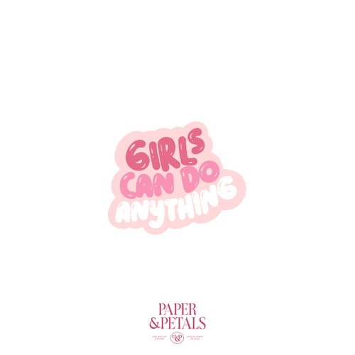 Girl Power Sticker