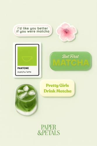 Sticker Sheet “Matcha”