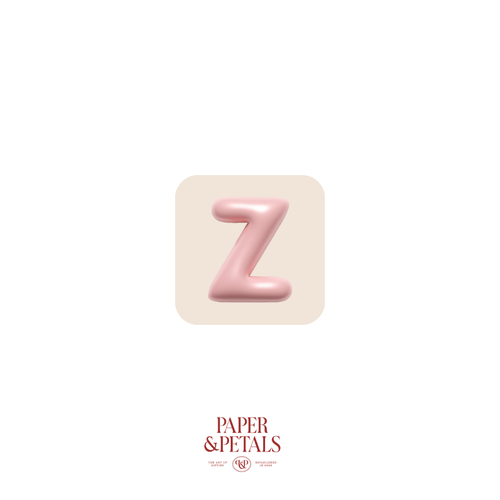 Letter Z Sticker