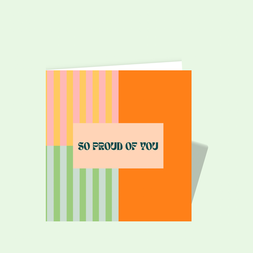 So Proud Of You Card
