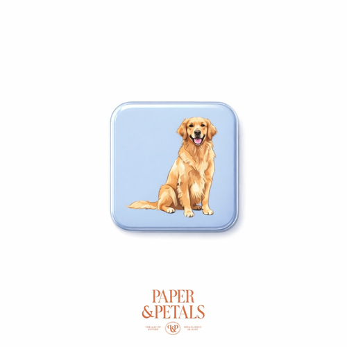 Single Sticker “ Golden Retriever “