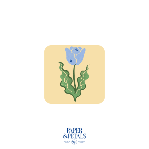 Blue Rose Sticker